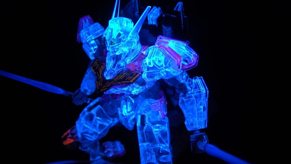 HG ガンダムルブリス(クリアカラー)–2枚目/制作者：セリカ3