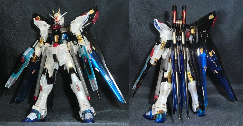 HGCEストライクフリーダムガンダム クリアカラー–2枚目/制作者:@infieth