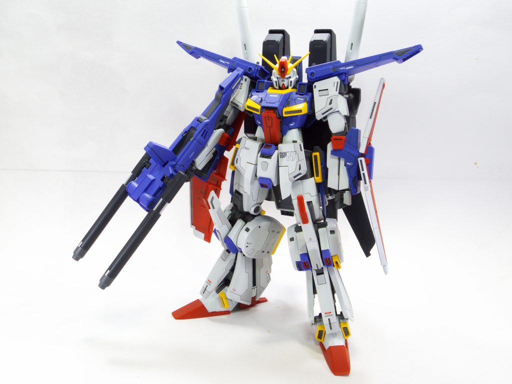MG ZZガンダム強化型 ver.ka–3枚目/制作者：gunplacraft