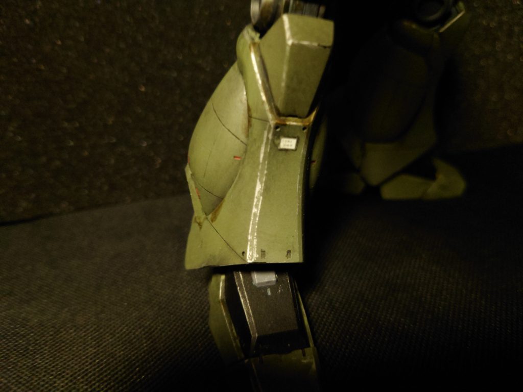 ちょっと汚し的な事もやってみたり