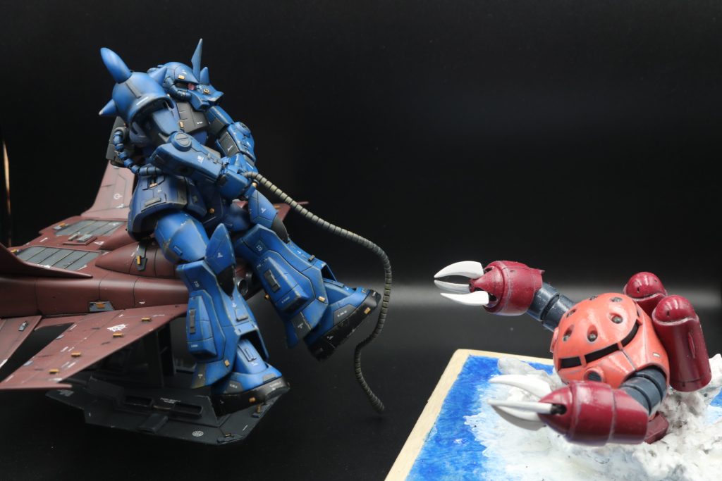 HGUC ズゴック(プチジオラマ編)–6枚目/制作者：ヒロハル