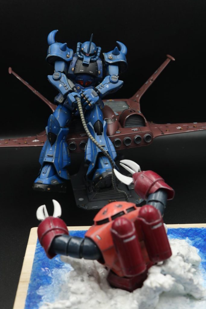 HGUC ズゴック(プチジオラマ編)–5枚目/制作者：ヒロハル