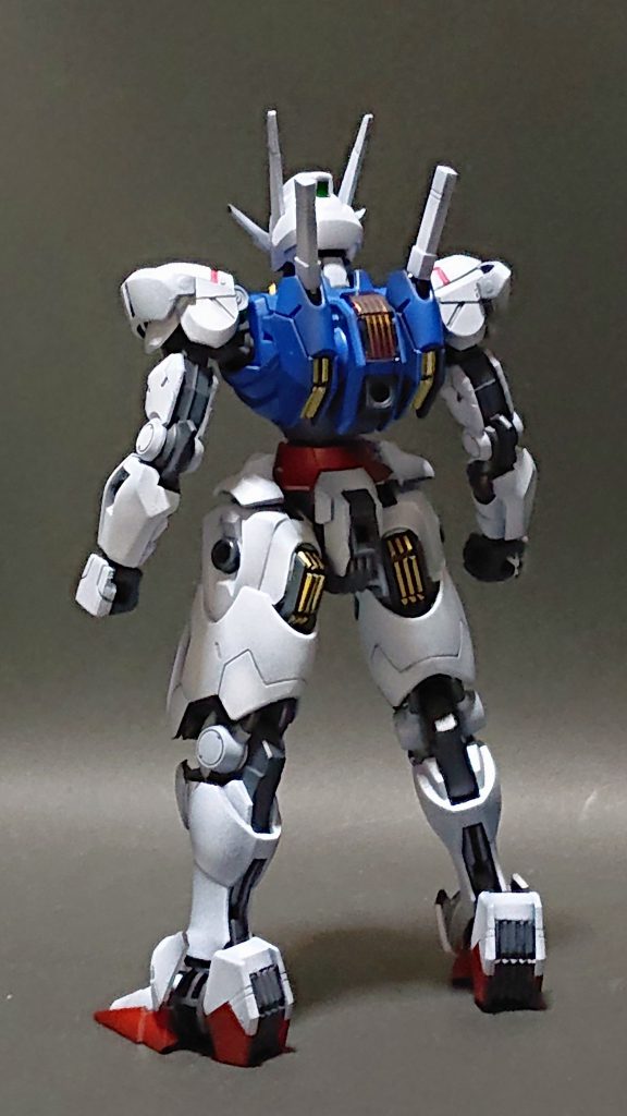 個人的に黄色のパーツをゴールドに塗ったのはお気に入りです。