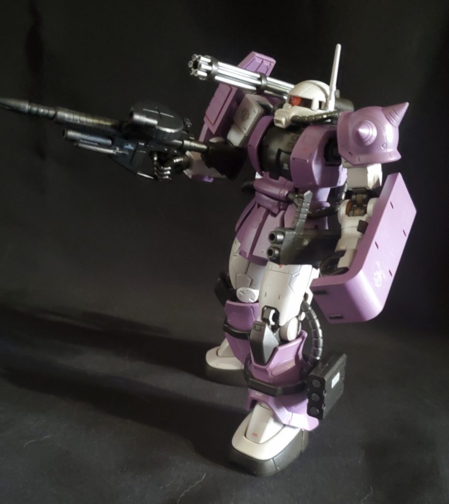 通常のハーフキャノンのキットだけでは完成しないので、いくつかのキットとのミキシングになります。