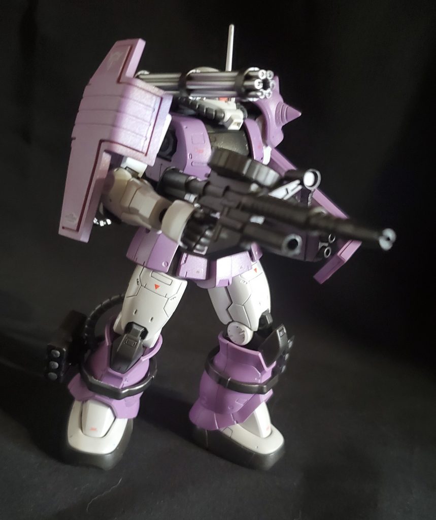 マシンガンはエコプラのグフのものを使用。