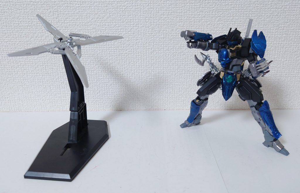 風車手裏剣の投擲