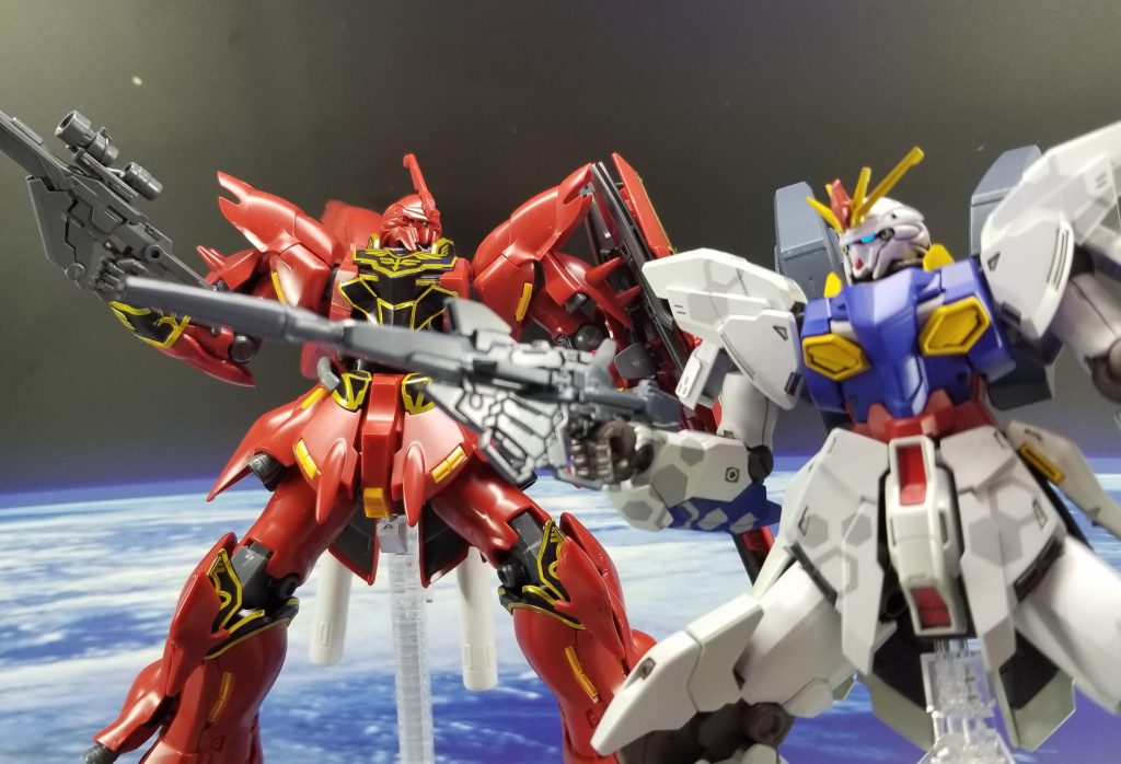 シナンジュ　VS　シナンジュなんてのも、面白かったかもネ