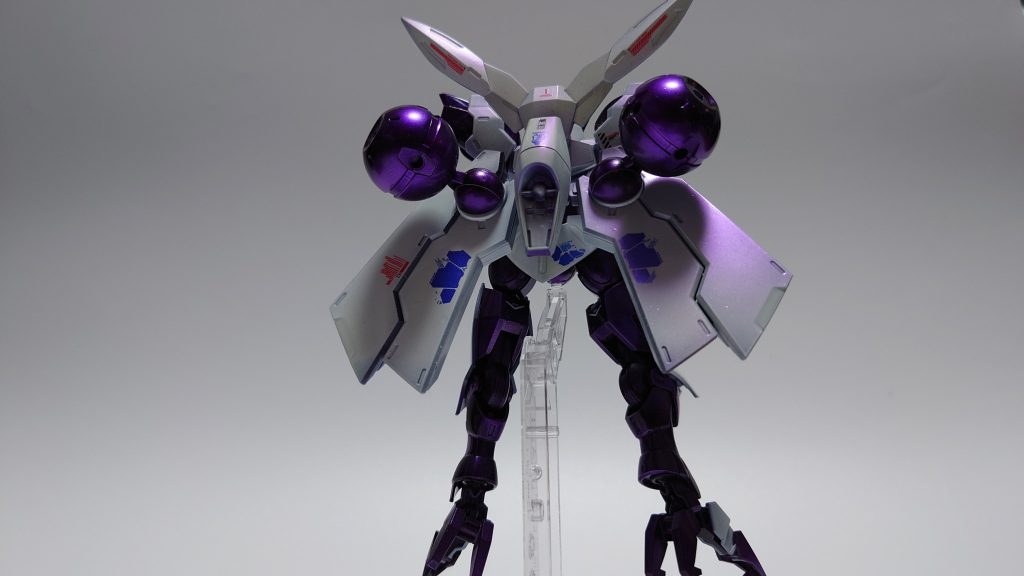 Mrクリスタルカラー アメジストパープルを使ってホワイト部分にもパープルを乗せました(」・ω・)