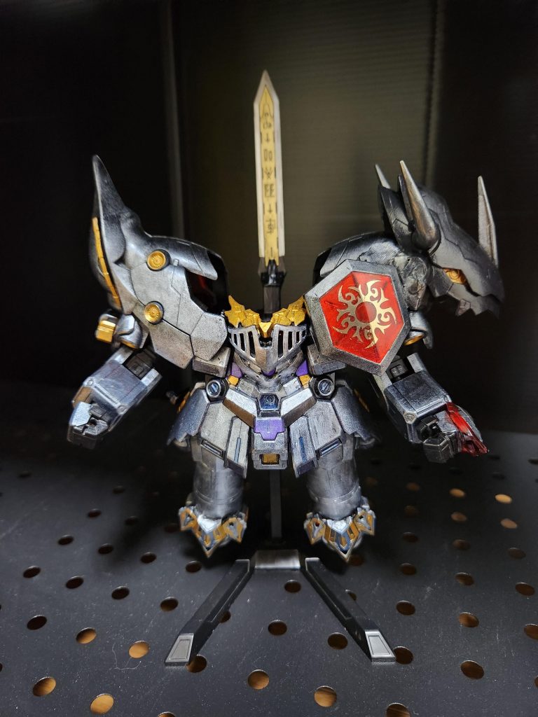 ナイトストライクガンダム ネオジオング–4枚目/制作者：@SD_dragon_G