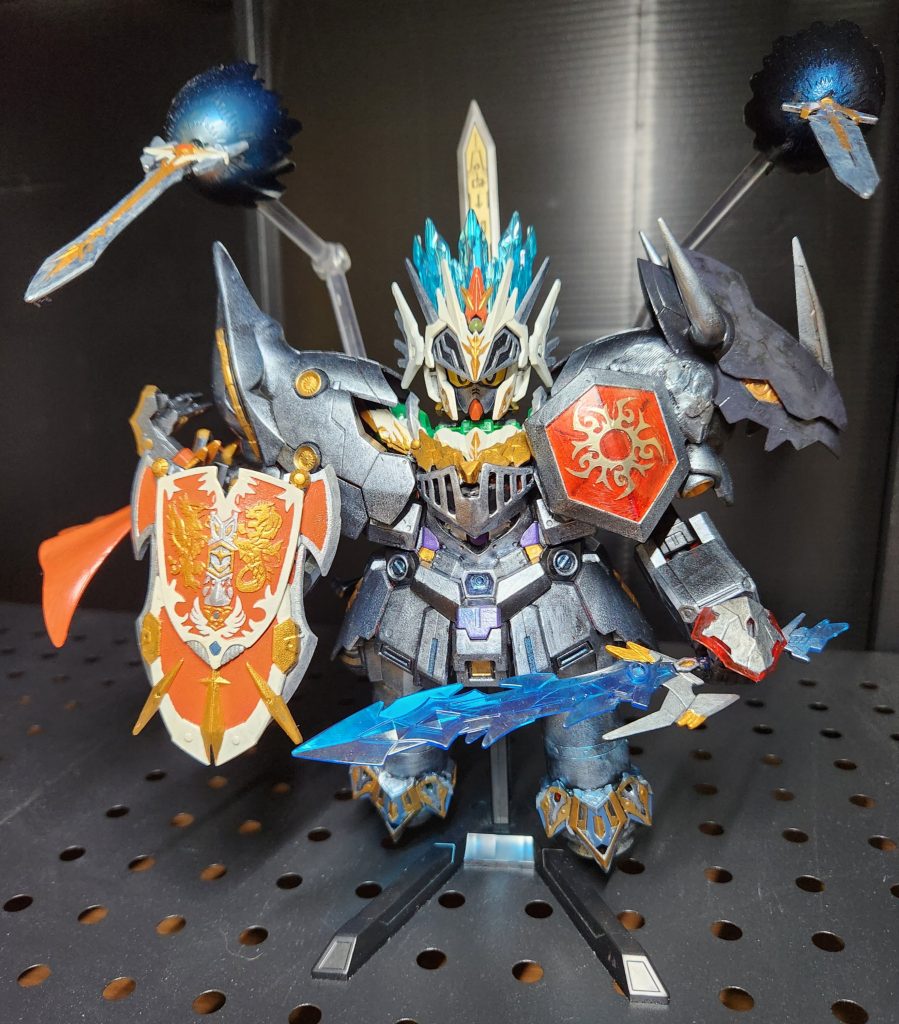 ナイトストライクガンダム ネオジオング–2枚目/制作者：@SD_dragon_G