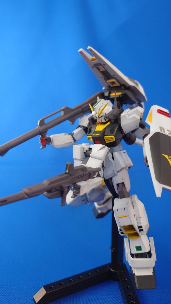 バズーカもあるので、バルカンポッドと合わせればマニューバーアーマーも抜けます（バトオペ脳）。