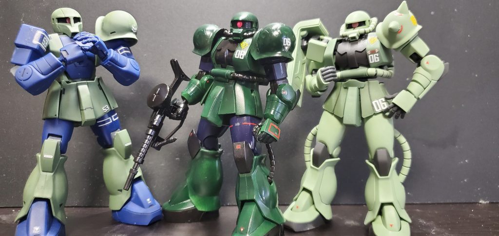 先行量産型ザクII(MS-06A)–3枚目/制作者：ねまってけ