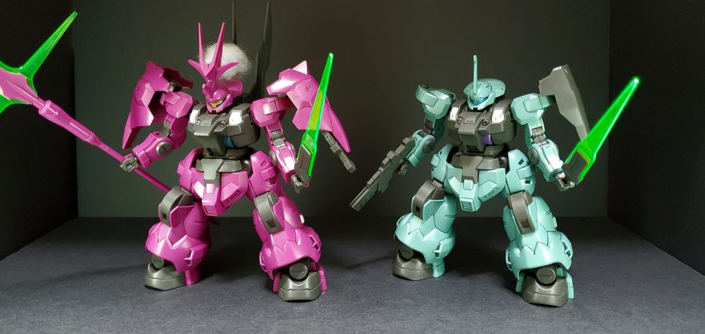 グエル機と比べるとシンプルですね。