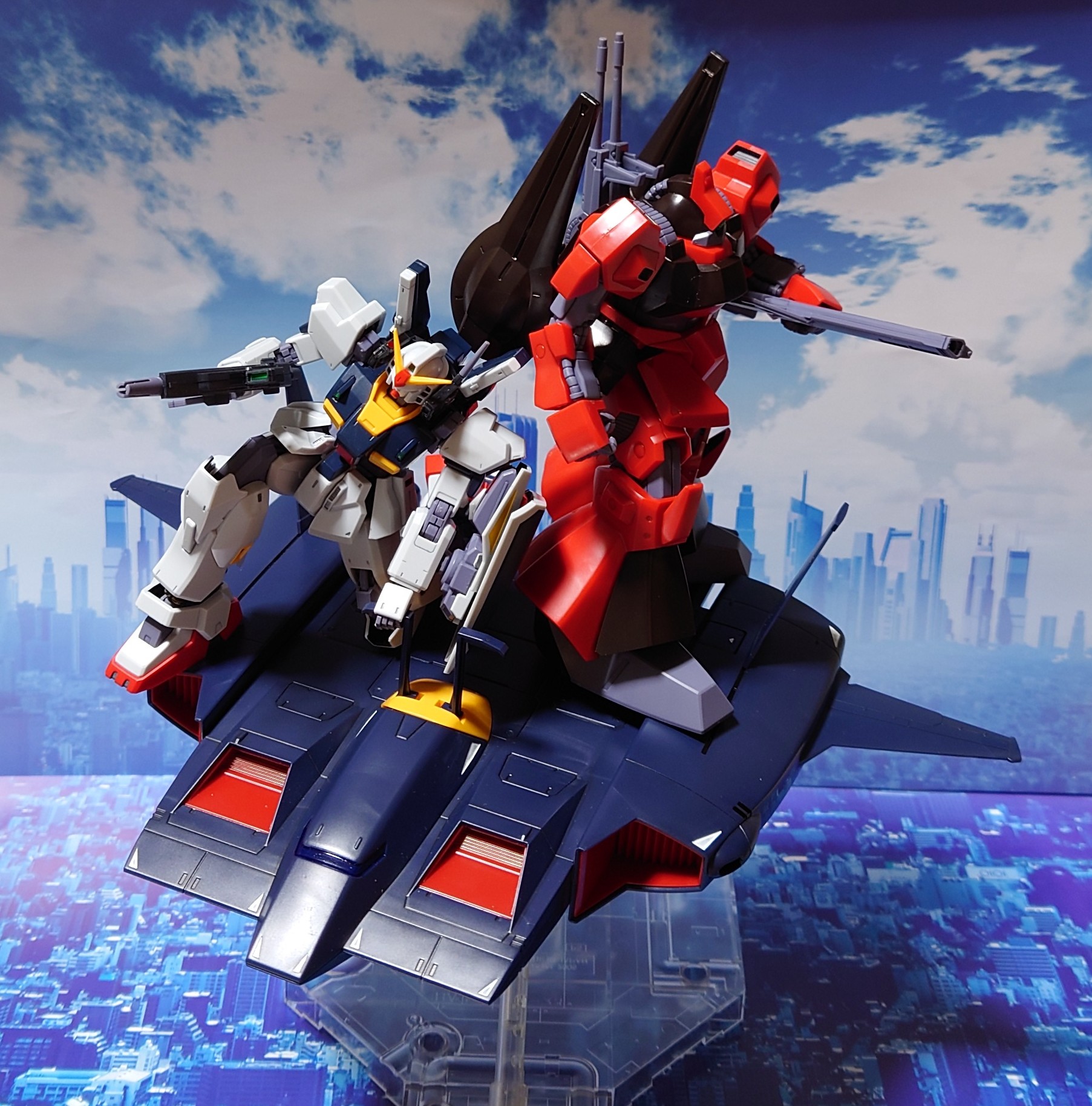 HGUC 1/144 メタス、リック・ディアス(クワトロ・バジーナ機)｜黒井 響 