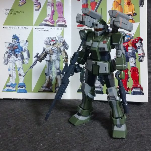 ジム•スナイパーカスタム(シモダ小隊仕様)