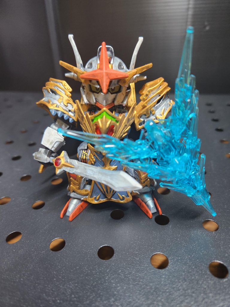 Aerial knight gundam–4枚目/制作者：@SD_dragon_G