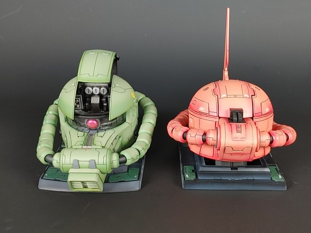 1/24 ZAKU II head–2枚目/制作者：wyvern511