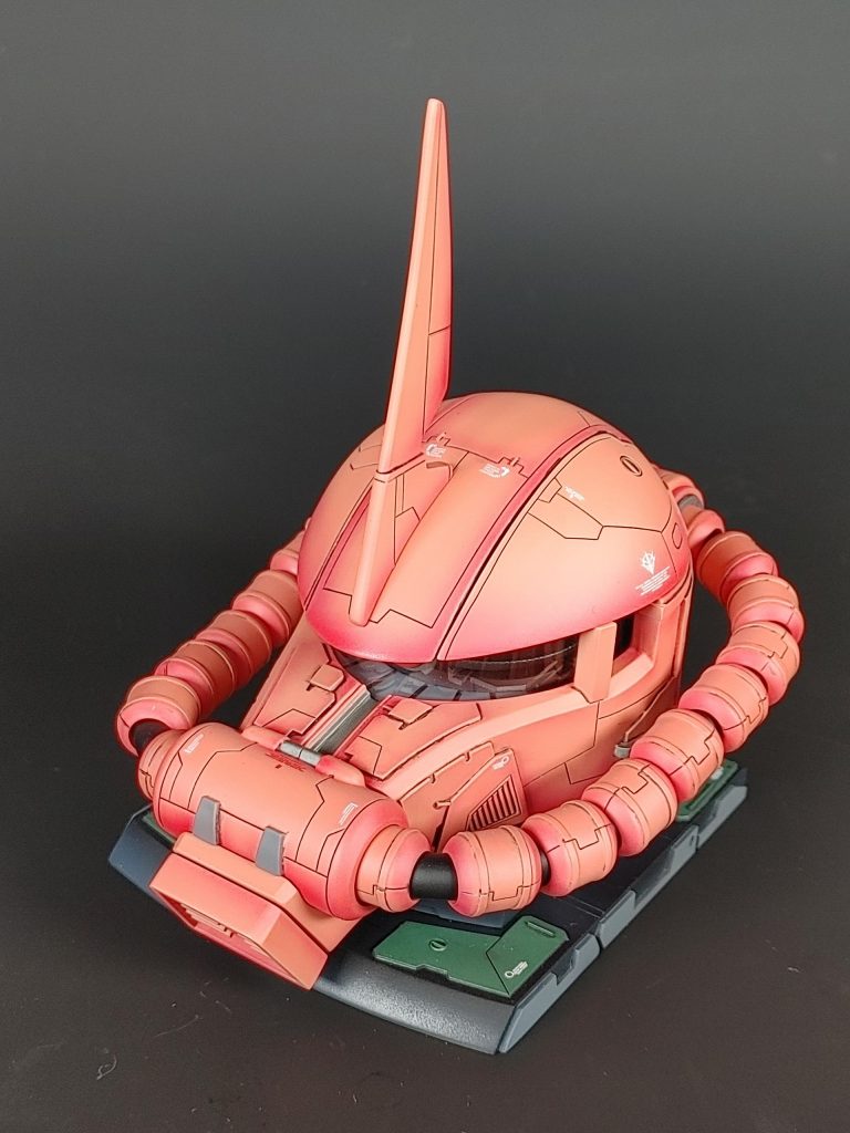 1/24 ZAKU II head–3枚目/制作者：wyvern511