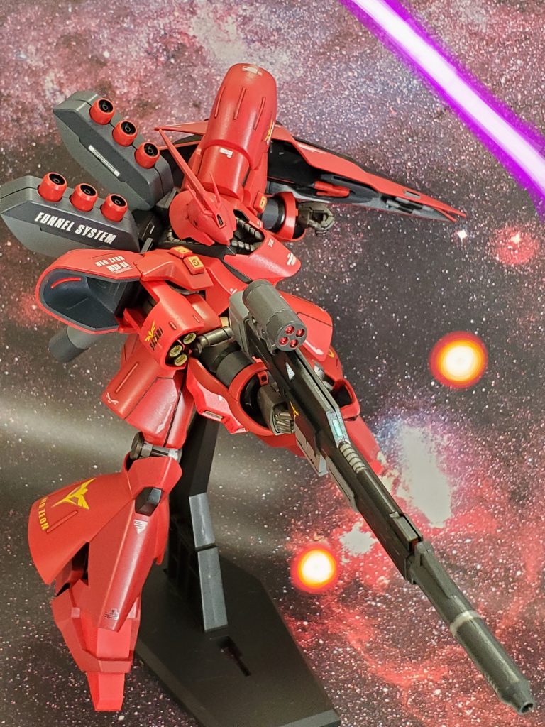 ロンド・ベル🔔の核ミサイルを狙撃するサザビー👍