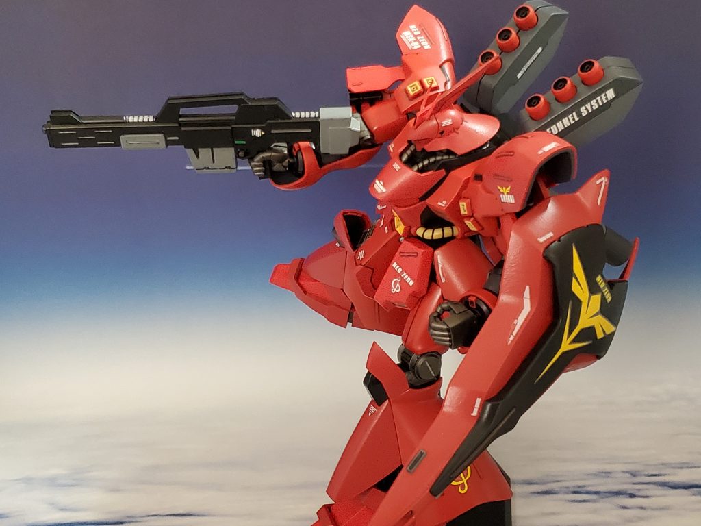 HGUC サザビー(シャア・アズナブル機)–2枚目/制作者:mototti (モトッチ)