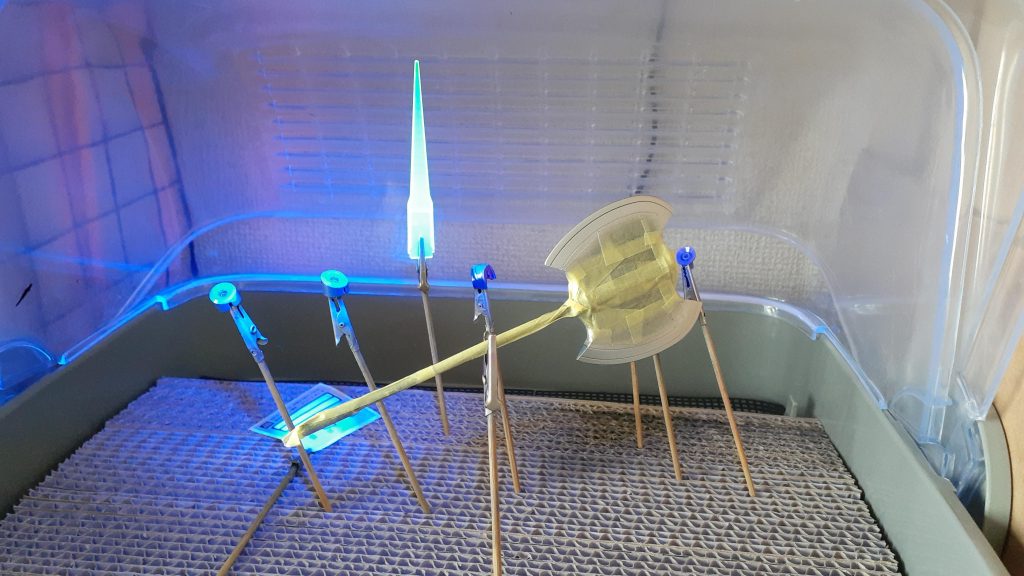 大型ヒートアックスは少し塗り分けが面倒ですが、ちまちま塗りましょう♪