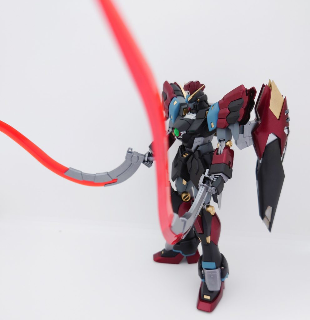 ヒートショーテルの赤熱化も再現。