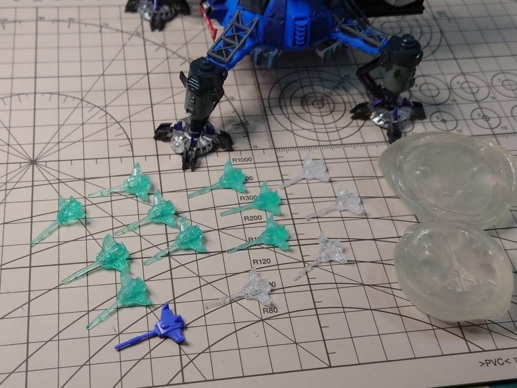 レジンで複製しました