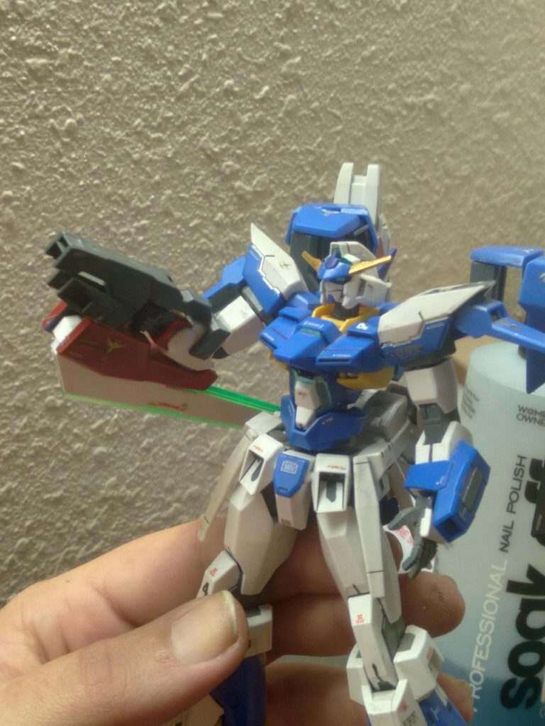 I tried out the gn sword 3 at first. But with the c funnels attached it would be too cluttered