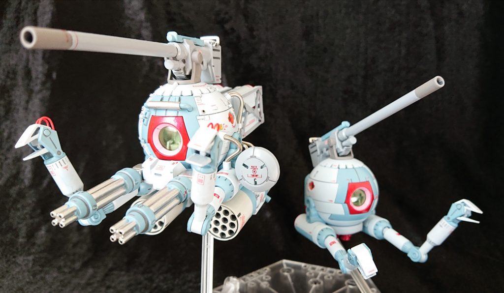 これなら、ザクにサッカーボールキックをきっと食らわない😖というか、ジムがんばれー。