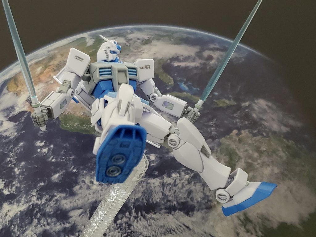 EG ガンダム(スノーイメージカラー)–7枚目/制作者:mototti (モトッチ)