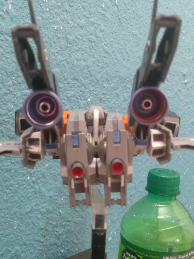 This view shows the thrusters. This makes the espossito incredibly fast in the atmosphere and in space