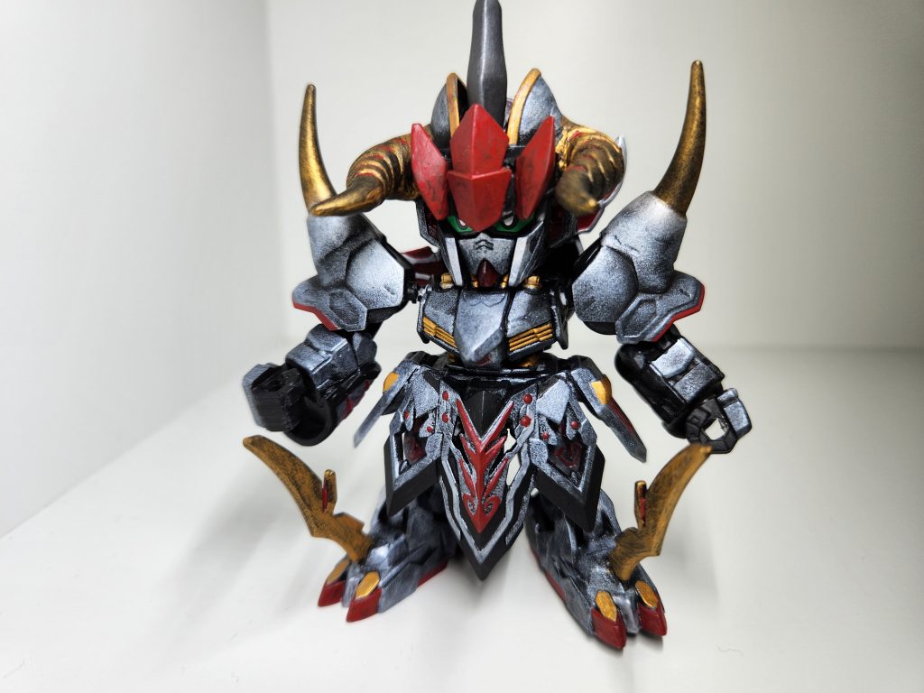 魔騎士 ガンダム -傲慢-–2枚目/制作者：@SD_dragon_G