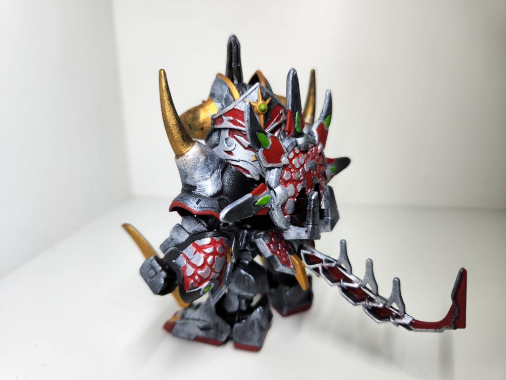 魔騎士 ガンダム -傲慢-–3枚目/制作者：@SD_dragon_G