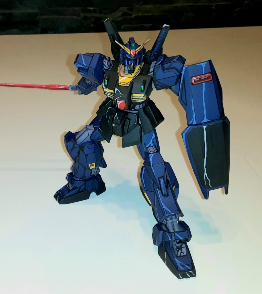 HGガンダムマークII ワカメてんこ盛りアニメ塗り–3枚目/制作者：Gundamdamdam