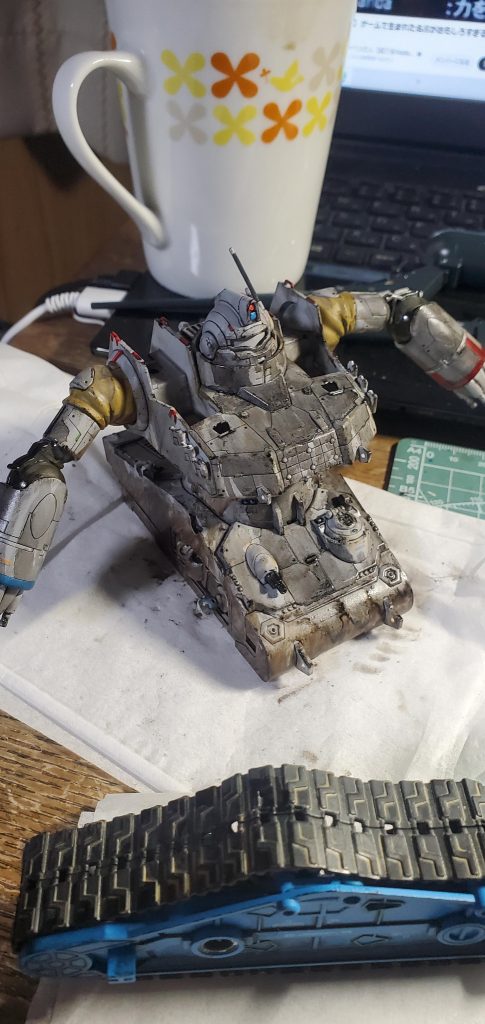 ウェザリング。派手にぶちかましてやったぜ