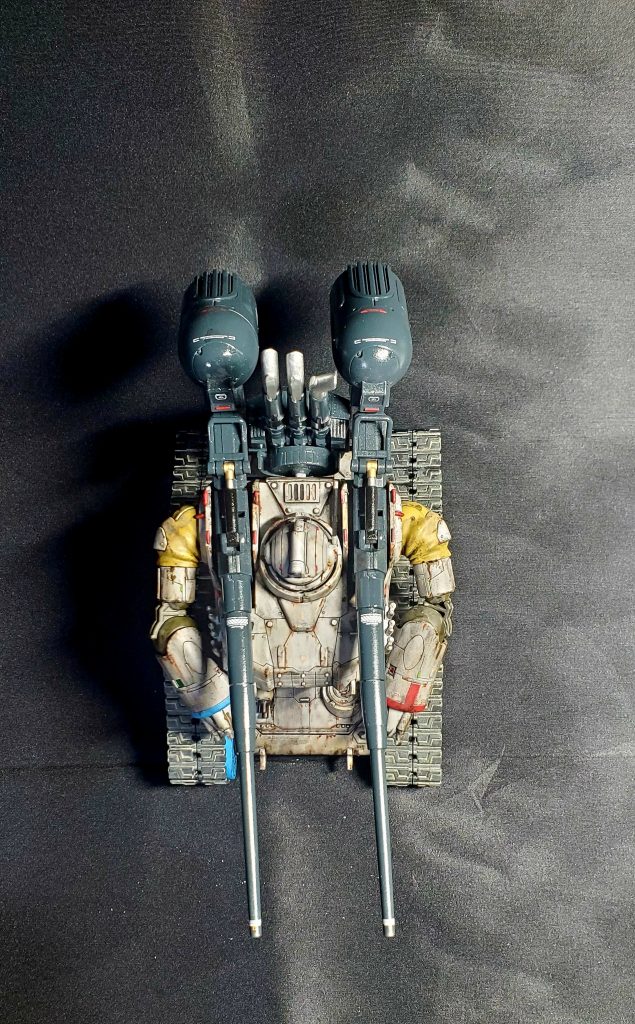 さらに!後方に熱の排気ノズルを追加してなんとなくユニットとして見映えが良くなったと思います