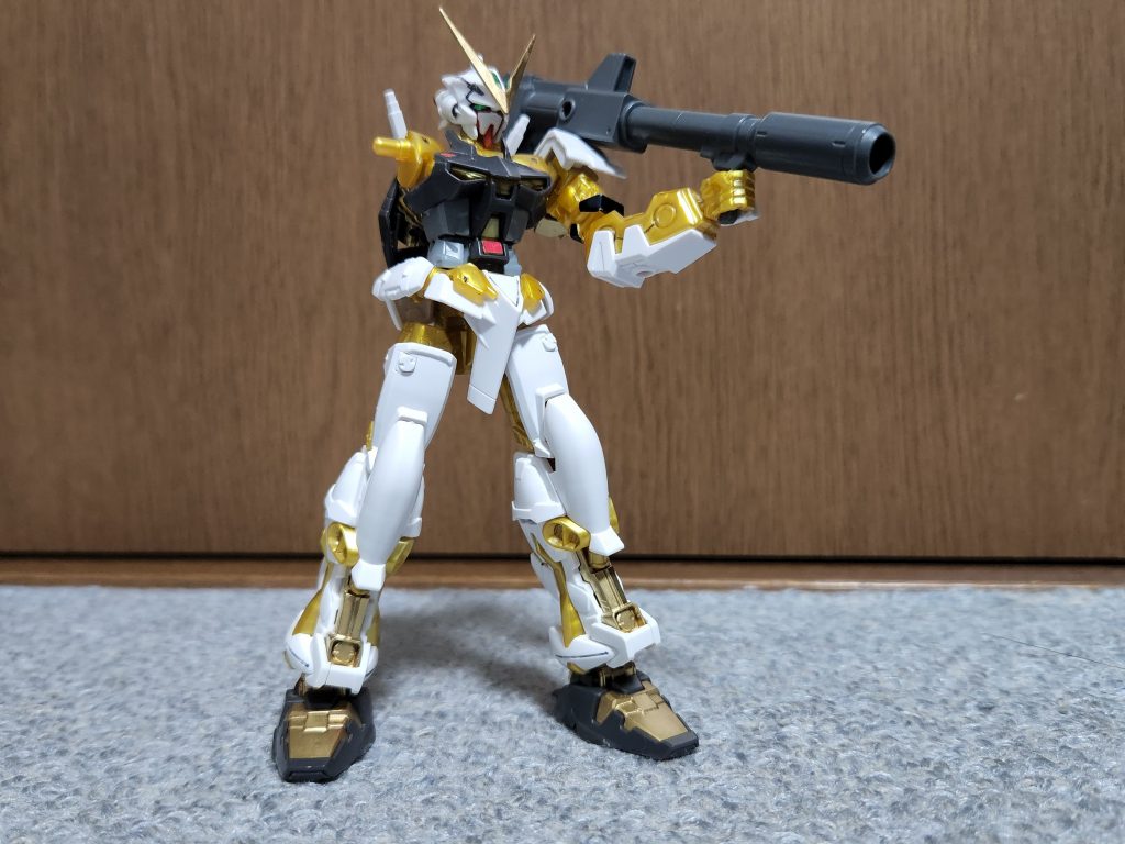 ゲイボルグはないので雰囲気だけ…隻腕バズーカ装備似合いますね