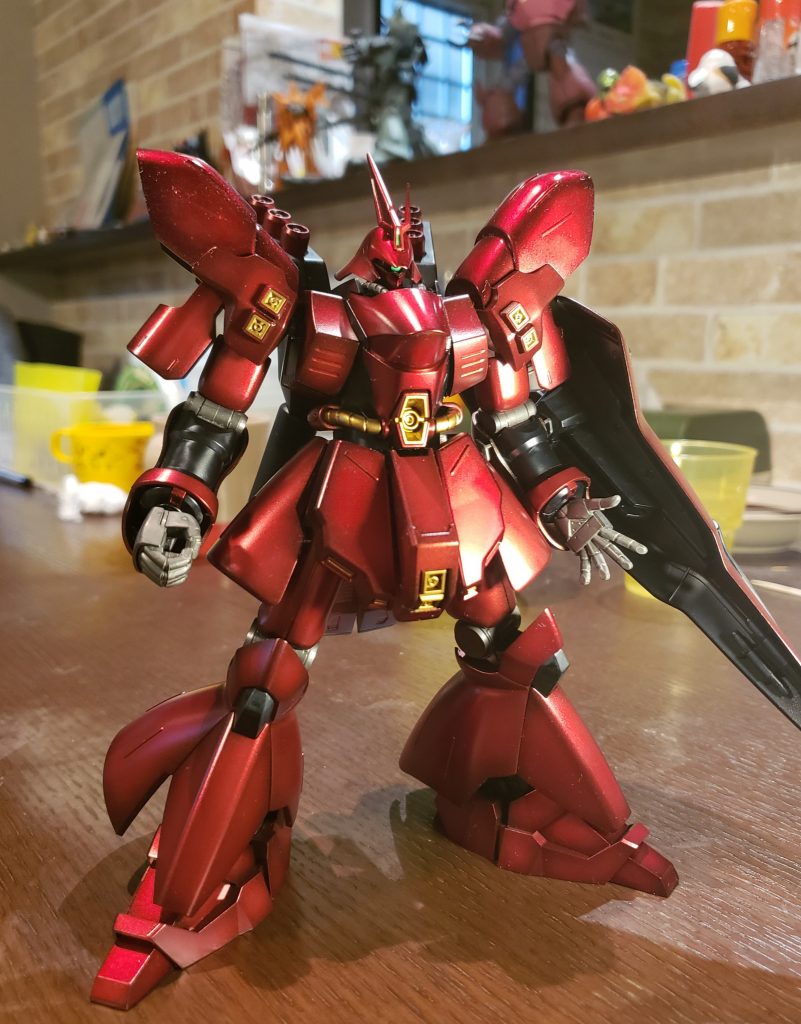 半光沢を吹く前◎テカテカのメタリックもやっぱり捨てがたいんですが…最近はマットが好きです◎