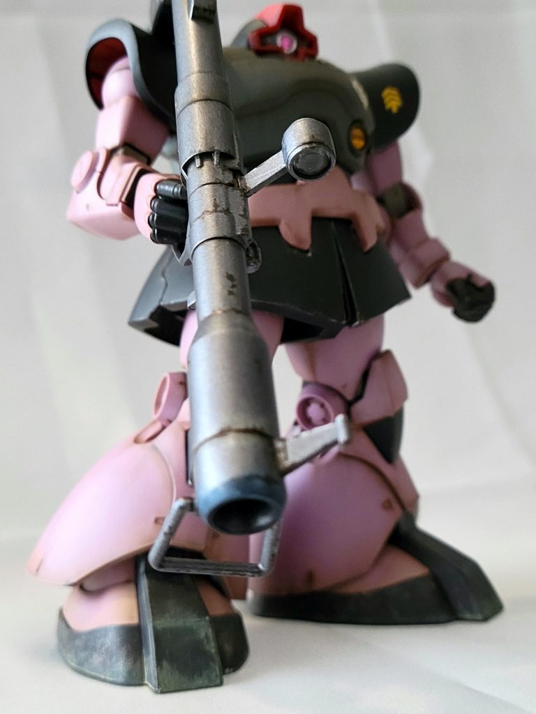 バズーカはガンメタスプレーで塗装してます。