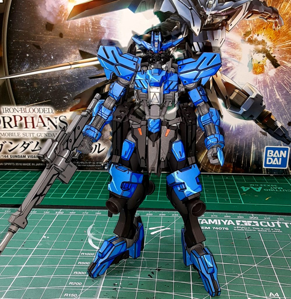 HGヴィダールアニメ塗り–2枚目/制作者：Gundamdamdam