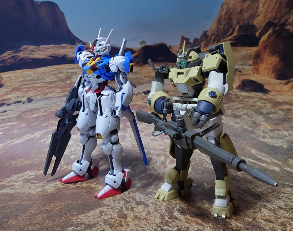 今日の決闘はタッグマッチ。