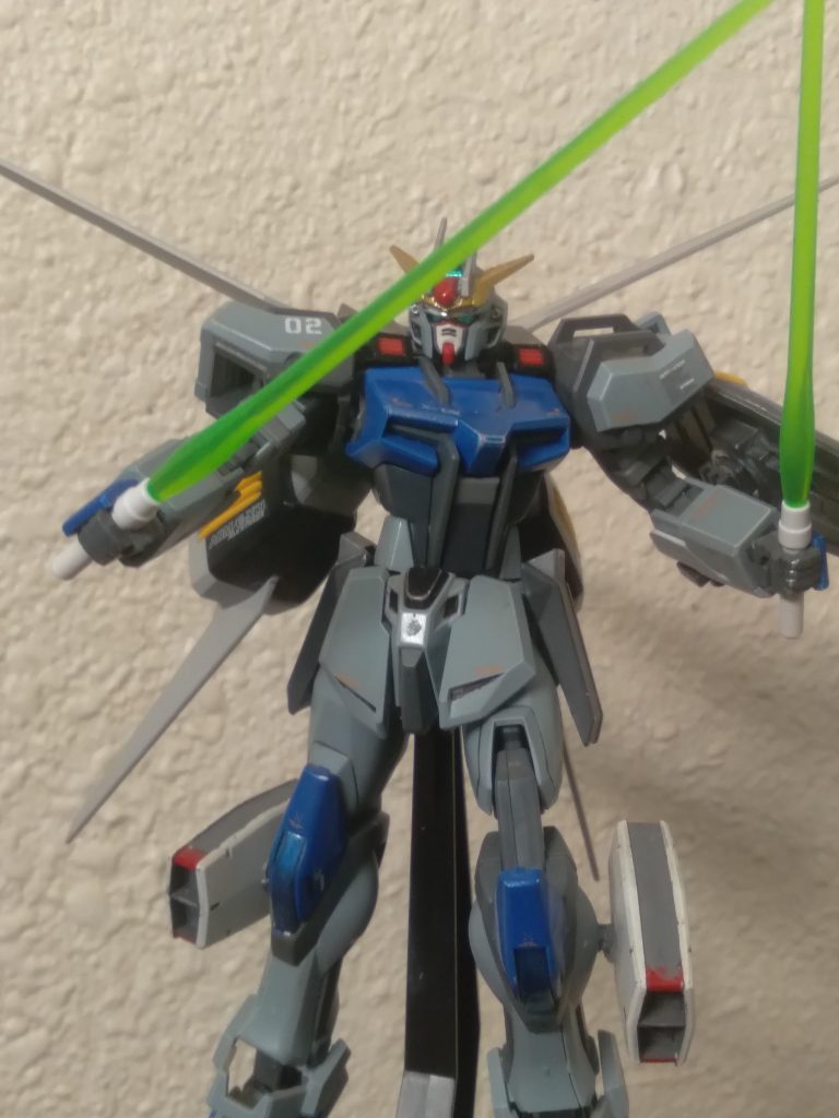 With beam sabers drawn