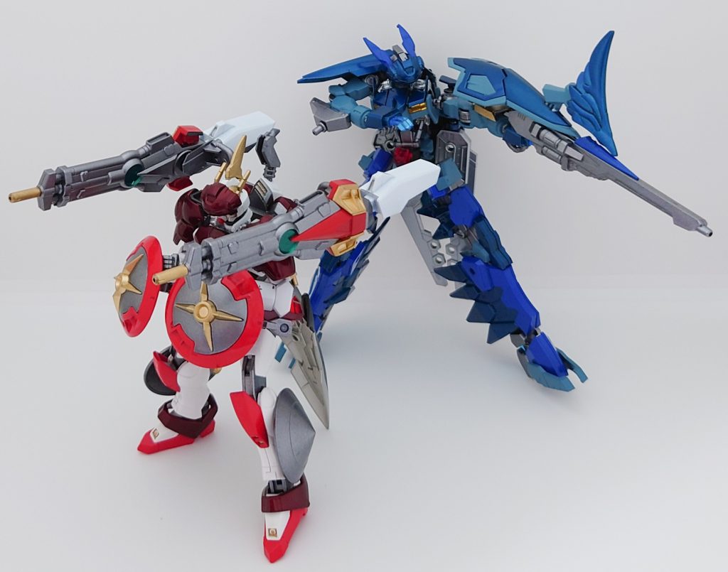 ここからはガンダムブエルとのコンビでの写真