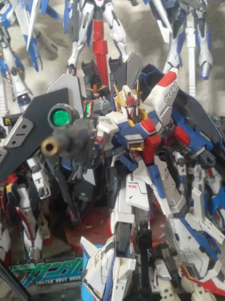 I used uv resin on the sensors for the rifle. I like the look it creates.