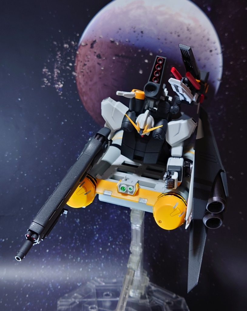 νガンダムHWS自体は過去作なので、オマケで福岡サイドF限定のブースターベッドも一緒に紹介します。