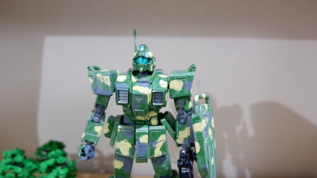 ありがとうございました！迷彩というか、犬の模様に見えなくもない。