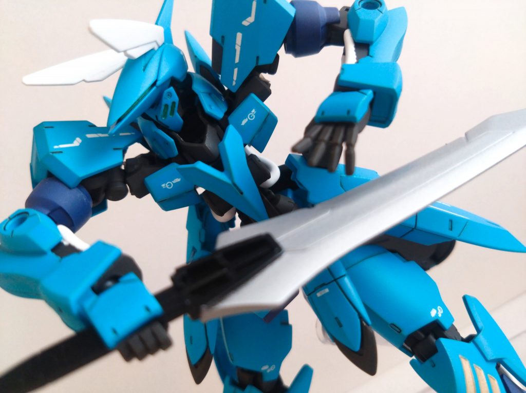 鉄血のオルフェンズのMS｢ジークルーネ｣を小改造で作りました！よろしくお願いします！