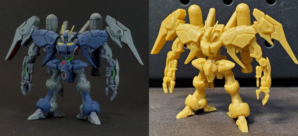 パチ組と比較です