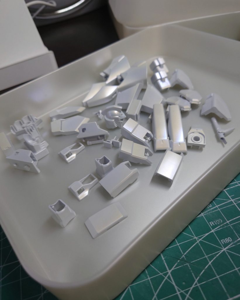 白はパール塗装