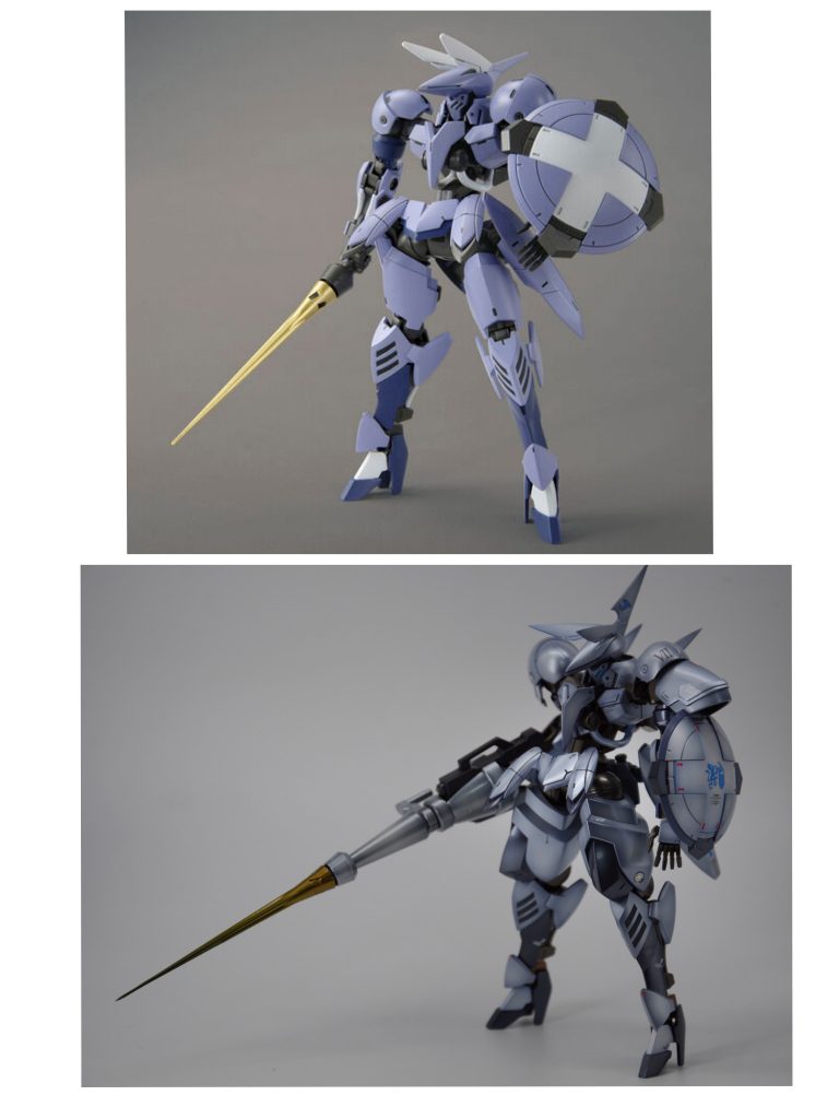 おまけ　ビフォーアフターパチ組画像を撮り忘れたため、公式の画像をお借りしています。問題ありそうなら消します🙇